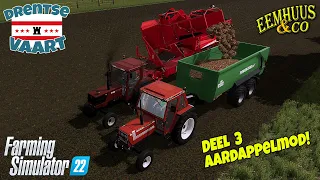 Farming simulator 22 | Drentsevaart | AardappelMOD | Eemhuus en Legend 06!