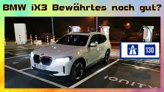 BMW iX3 - besser als VW ID.4 Autobahn 130 km/h ?