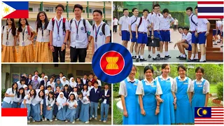 ASEAN School Uniforms | Part 1 | Vietnam, Malaysia, Thailand, Indonesia, Philippines |