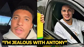 Jadon Sancho angry reaction to Ten Hag for favoring Antony as 'golden child' | Football News Today