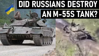 Did Russians Destroy an M-55S Tank?!