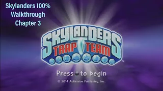 Skylanders Trap Team Chapter 3 100% Walkthrough Hard Difficulty