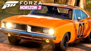 Forza Horizon 3 - Let's Drive The General Lee - Searching for Barn Find (1969 Dodge Charger R/T)