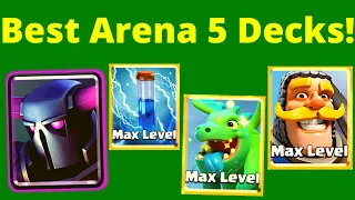 *TOP 3 DECKS* for Arena 5! - Clash Royale Best Decks for Arena 5!