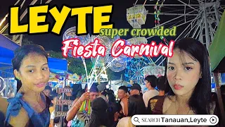 Walking Around The Most Crowded Fiesta Carnival: Tanauan Leyte: #philippines