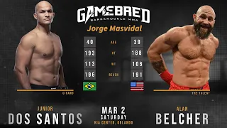 Junior DOS SANTOS vs Alan BELCHER Full FIGHT GAMEBRED