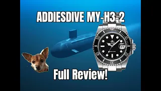 ADDIESDIVE MY-H3-2 Watch Review