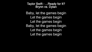 Brynn vs  Dylan - Ready for It? Lyrics (Taylor Swift) The Voice