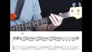 Roy Orbison - Pretty Woman (Bass cover with tabs in video)