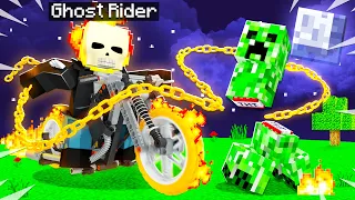 HOW to PLAY as GHOST RIDER in MINECRAFT!