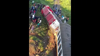 #happeningnow Kisumu commuter train accident