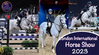 London International Horse Show 2023 🤩🐴 Team DC Ponies 🐴 | Showjumping Vlog