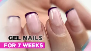 How Can Gel Polish Last 7 Weeks | Pastel Glitter Nail Art for Holidays