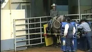 Two ID Sweet Jack ~ 1999 AQHA World Show Jr Calf Roping Prelims.wmv