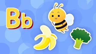 Learn Letter B | Turn And Learn ABCs | BabyMonsta ABCs