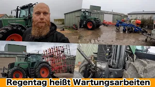 FarmVLOG#662 - Wartungs und Pflegearbeiten stehen bei den Maschinen an