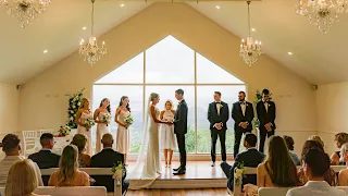 Full Chapel Wedding Ceremony Example | Tiffanys Maleny on the Sunshine Coast