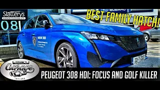 Peugeot 308 1.5 HDi Better handling than a Focus? Nicer than a VW Golf inside?