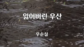 잃어버린 우산 - 우순실 노래 / 오주은 작사 / 오주연 작곡 / 1시간 재생 / 가사 / 7080가요산책