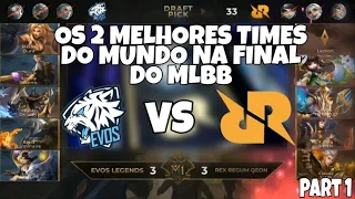 EVOS VS RRQ MLBB GRANDE FINAL | CAMPEONATO MUNDIAL M1 (parte1)