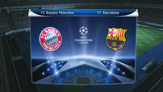 BAYERN MUNICH vs BARCELONA / 2010/  Pro Evolution Soccer 2010 Gameplay