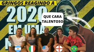 REACT-GRINGOS REAGINDO A 2020 EM UMA MÚSICA / LUCAS INUTILISMO (GOSTARAM MUITO )