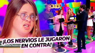 Jacinta erró en su respuesta pero tiró un dato que llamó la atención de Guido: "Mi prima te conoce"