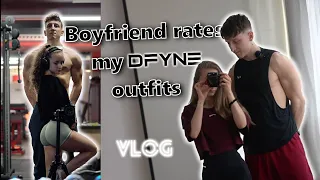 a day in our lives + bf rates my outfits