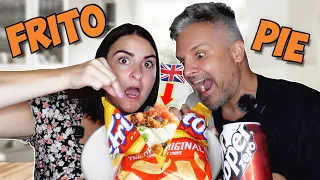 Brits Try [FRITO PIE] For The First Time!