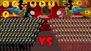 BEST FIGHT OF KAI RIDER VS ARMY ZOMBIE TOXIC | STICK WAR LEGACY - KASUBUBKTQ