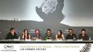 Les herbes sèches - Conférence de presse -  VF - Cannes 2023