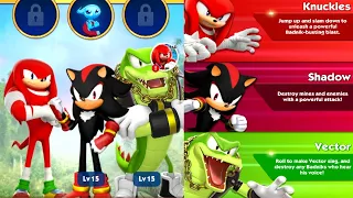 Sonic Dash 2 Sonic Boom - New Sprites Box Open - Knuckles vs Shadow vs Vector