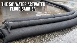 The 50' Water Activated Flood Barrier