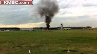 Raw Video: Crews Respond To Air Show Crash