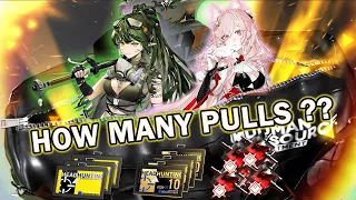 [Arknights] won't stop pulling till I get Gavial Alter and Pozyomka