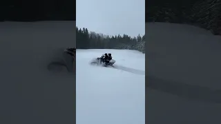 Really Deep Snow with the Grizzly 700