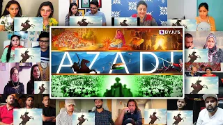 Azadi - A Tribute To India’s Great Freedom Fighters | Narrated by Annu Kapoor | Mix Mashup Reaction
