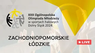 Na Żywo: Ogólnopolska Olimpiada Młodzieży - ZACHODNIOPOMORSKIE VS ŁÓDZKIE