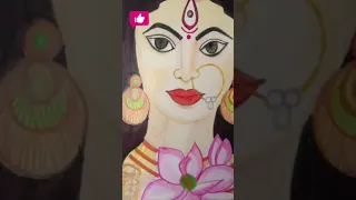 Maa Durga Drawing| Navratri festival| Durga Maa #shorts