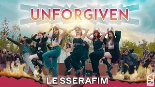 [K-POP IN PUBLIC | ONE TAKE] LE SSERAFIM(르세라핌) 'UNFORGIVEN' | Dance Cover by FLUORITE