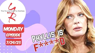 Phyllis is Royally F****d | Young and Restless Monday 7/24/23 Episode | Next on Y&R #yr