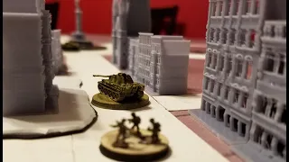 6mm Battle of Berlin: City buildings and cut waterways