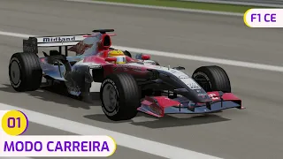 4K | Modo Carreira no Difícil | F1 Championship Edition | EP 01