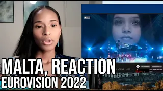 America reacts to Malta's Eurovision 2022 entry [Emma Muscat | OUT OF SIGHT]