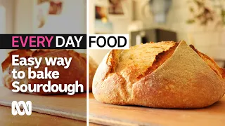 How to bake sourdough bread at home the easy way 🍞 | Everyday Food | ABC Australia