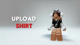 How to create & upload a shirt on roblox MOBILE for free! | WORKING 2023 | Roblox