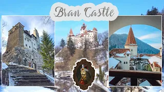 🏰 Visiting Dracula's Castle | Bran Castle | *winter edition*