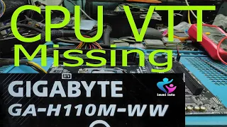 GIGABYTE GA H110M WW CPU VTT MISSING SOLUTION | GA H110M WW NO DISPLAY FIX