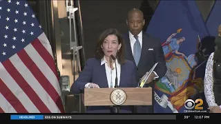 Adams, Hochul, lay out plans to address mental health crisis, homelessness in subway system