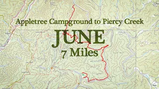 Walking With Bartram – Section Hike #13 – Appletree Campground to Piercy Creek